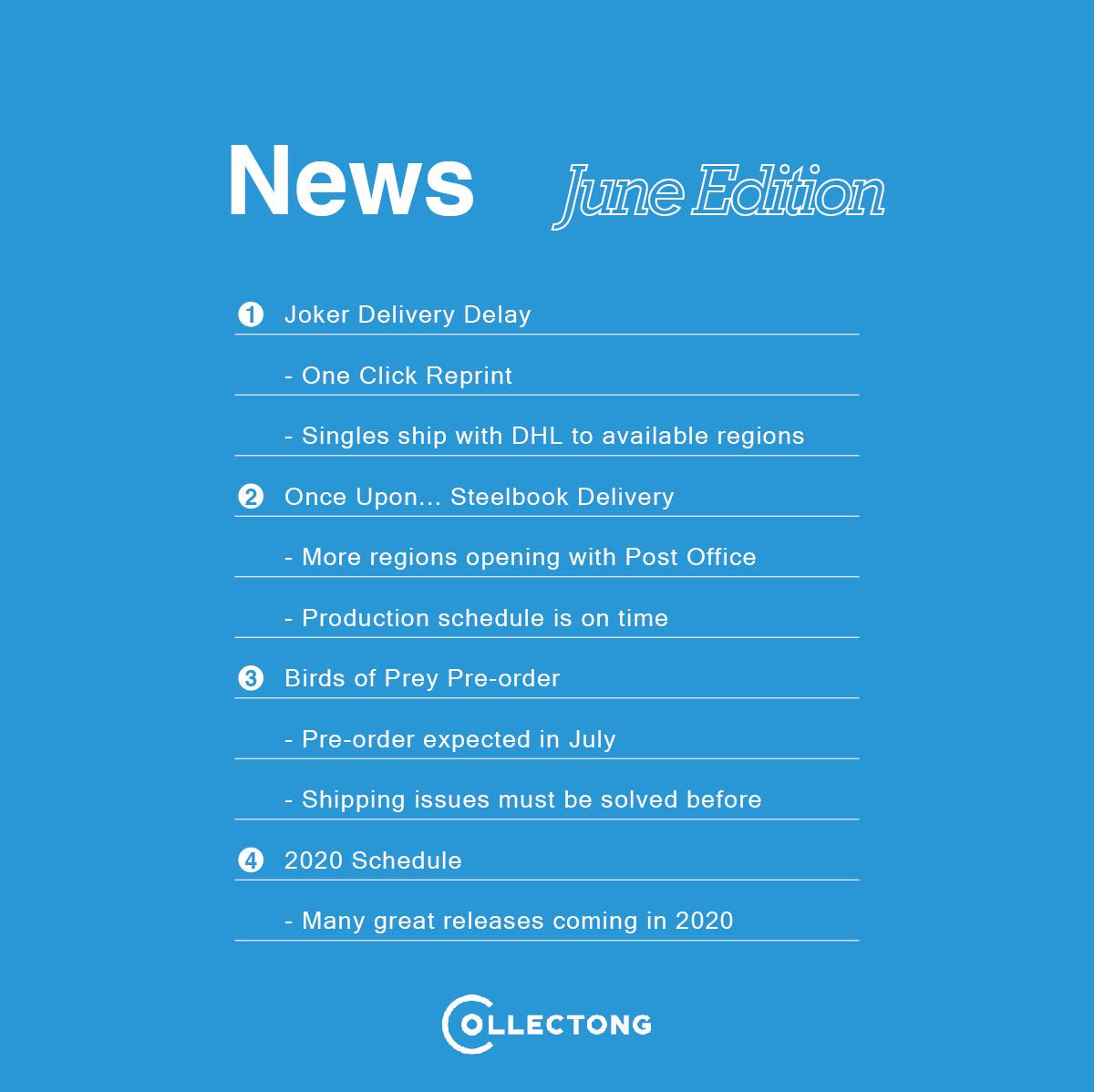 June News from Collectong - Collectong