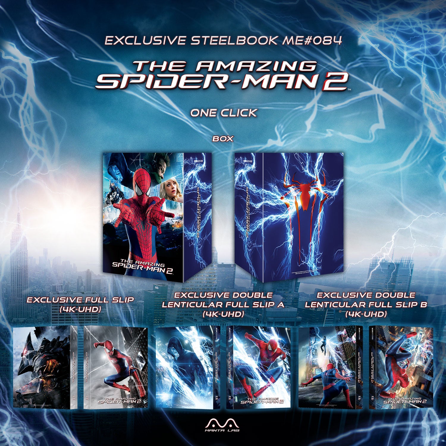 [ME#84] The Amazing Spider-Man 2 Steelbook (One Click)
