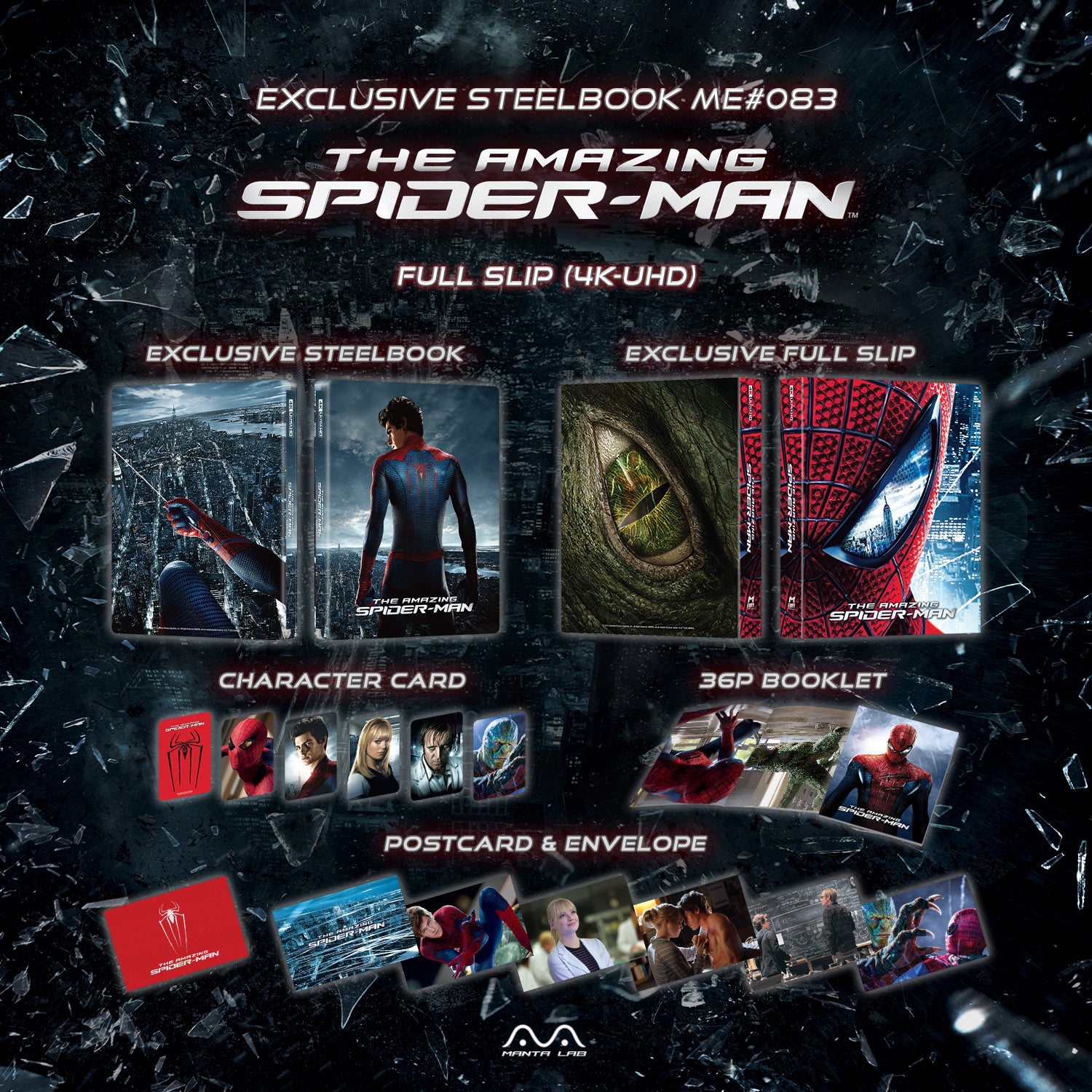 [ME#83] The Amazing Spider-Man Steelbook (Full Slip)