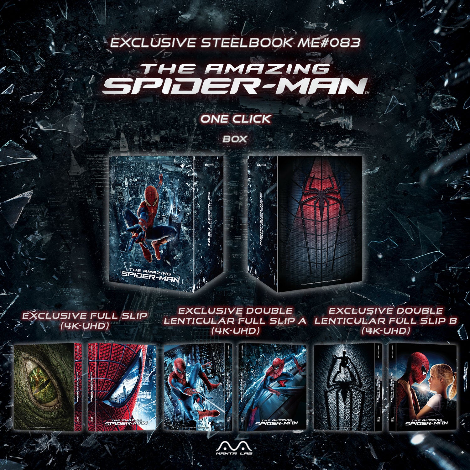 [ME#83] The Amazing Spider-Man Steelbook (One Click)
