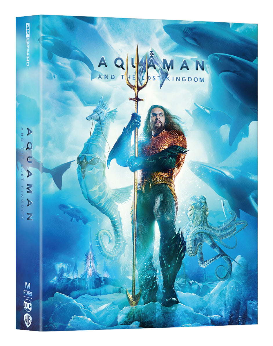 [ME#69] Aquaman and The Lost Kingdom Steelbook (Double Lenticular Full  Slip-A)