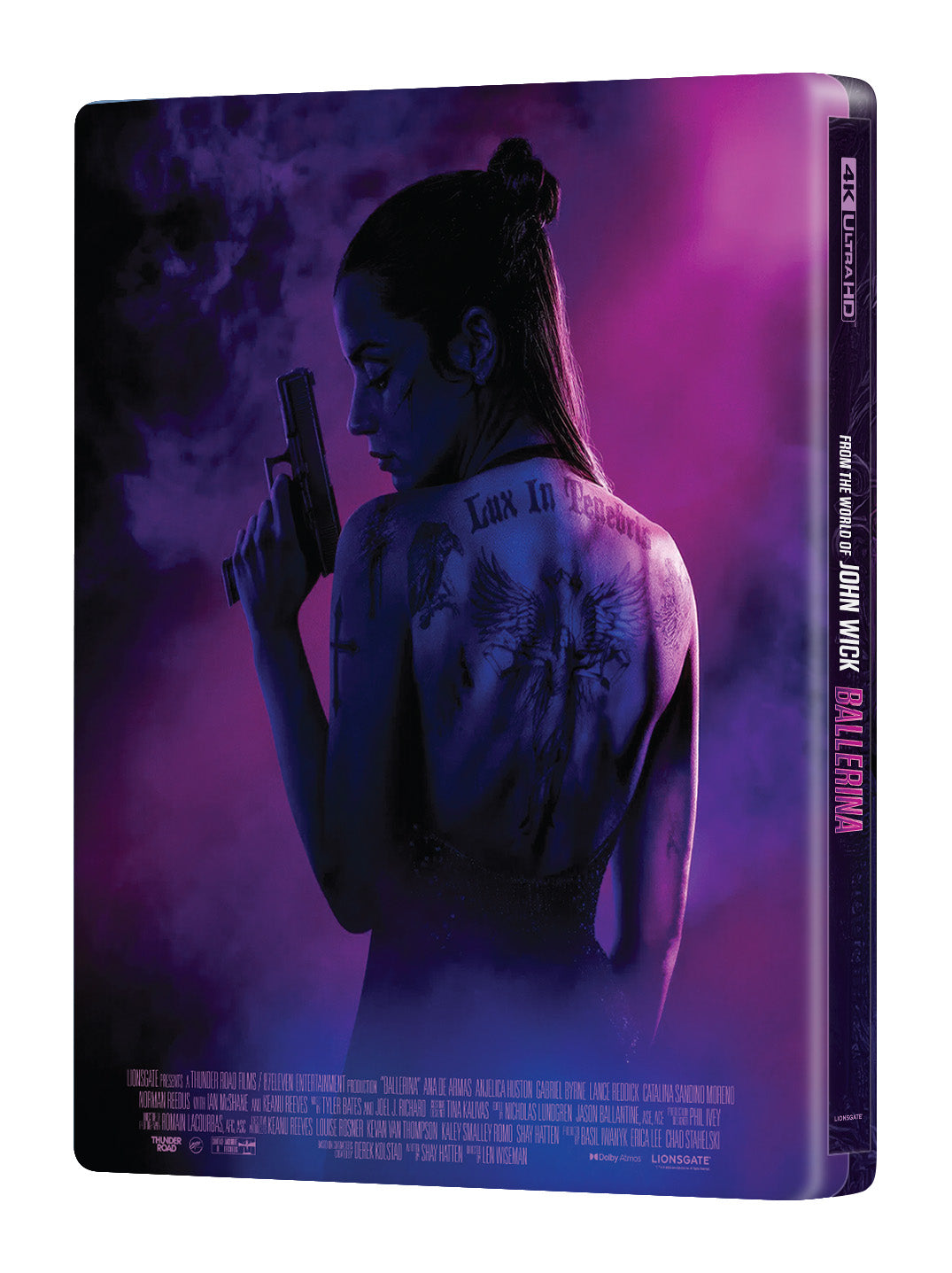 [ME#90] From the World of John Wick: Ballerina Steelbook (Full Slip)