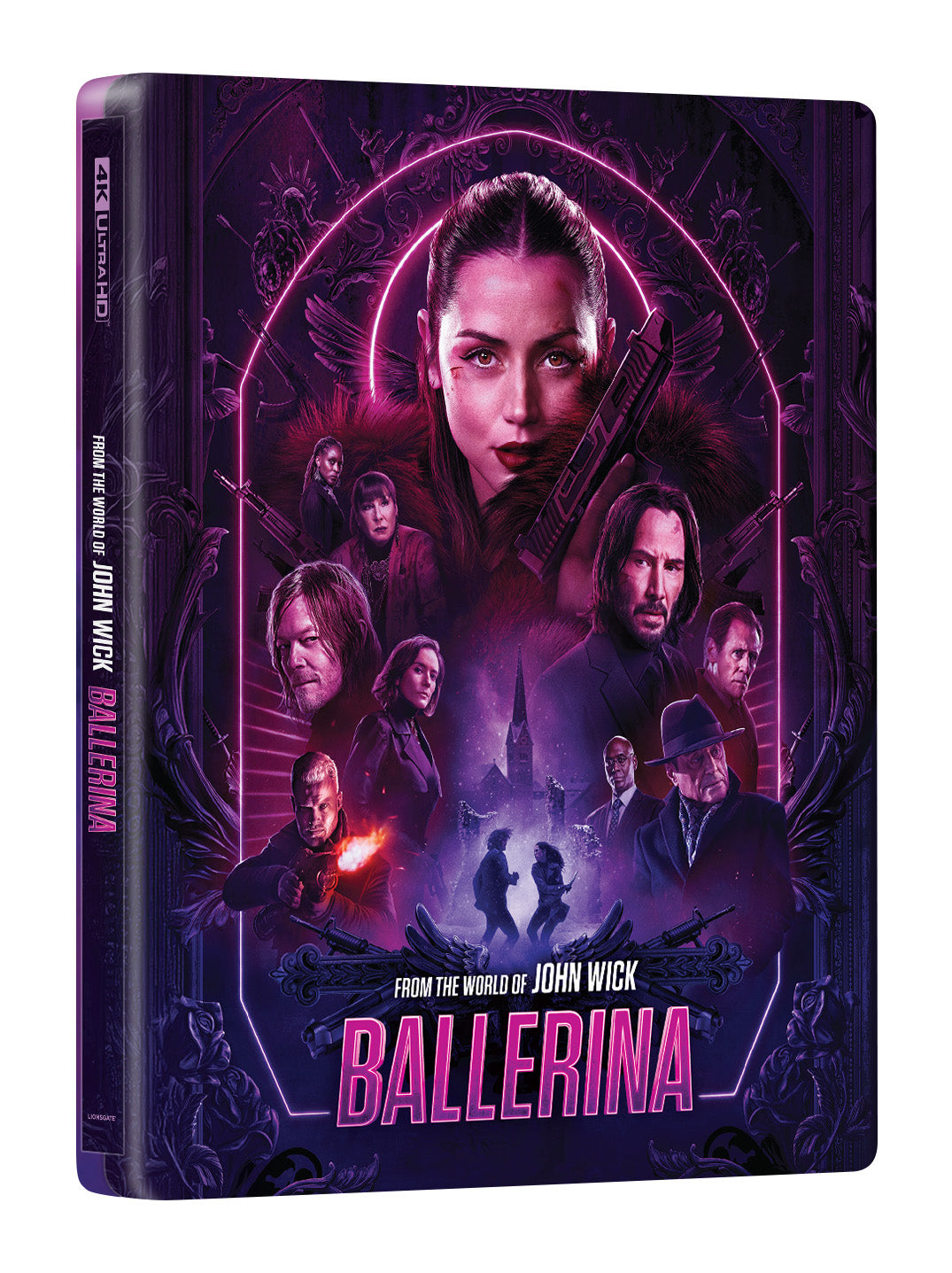 [ME#90] From the World of John Wick: Ballerina Steelbook (Double Lenticular Full Slip A)