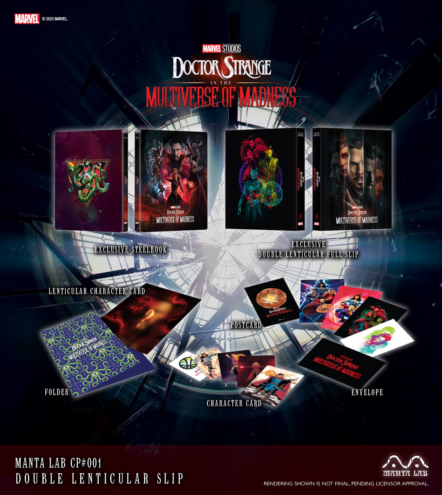 [MCP#001] Doctor Strange in the Multiverse of Madness Steelbook (Double Lenticular Full Slip)(Consumer Product)