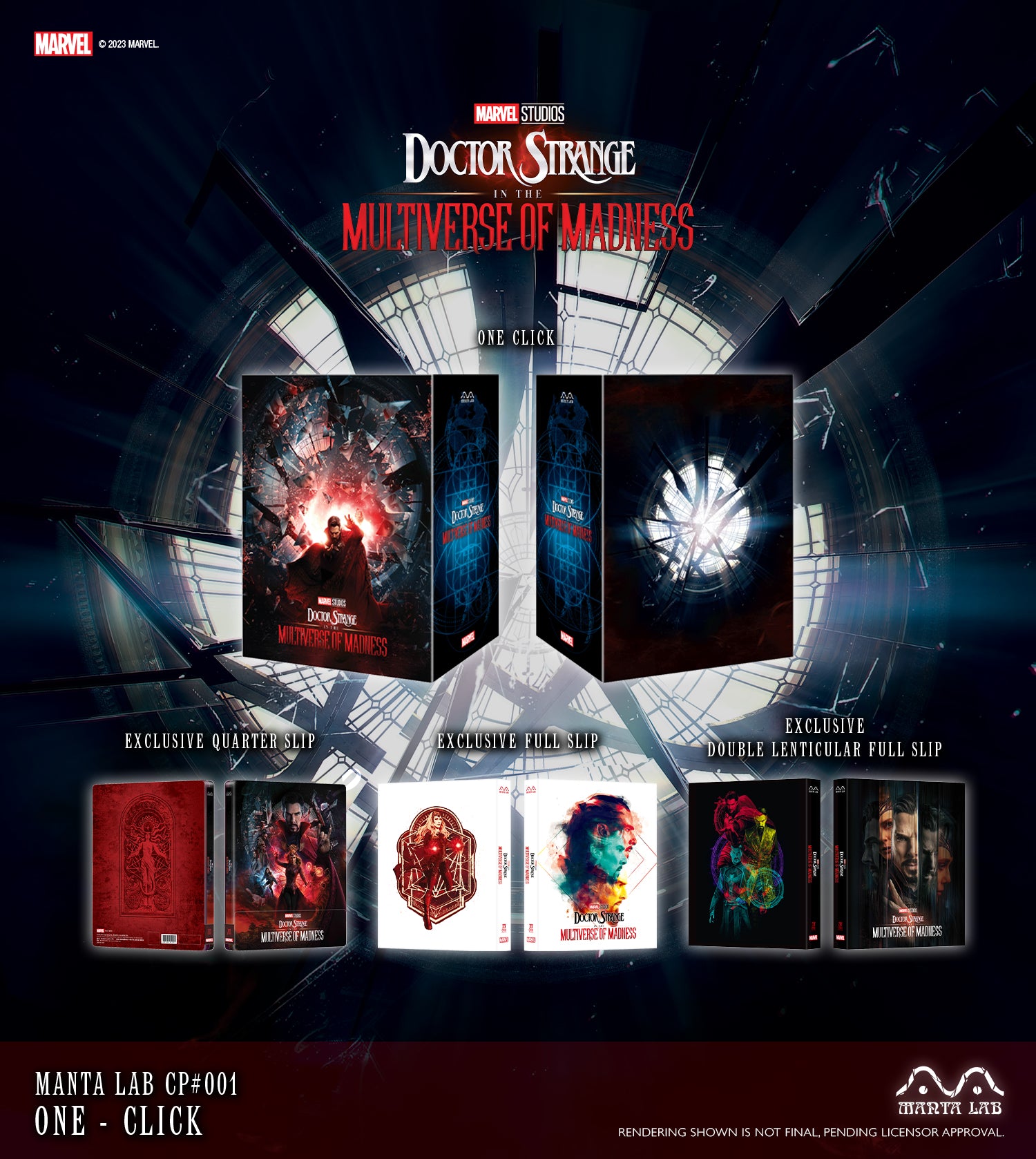 スチールブック ドクターストレンジ スチールブック DOCTOR STRANGE Steelbook MCP#001] Doctor Strange in the Multiverse of Madness