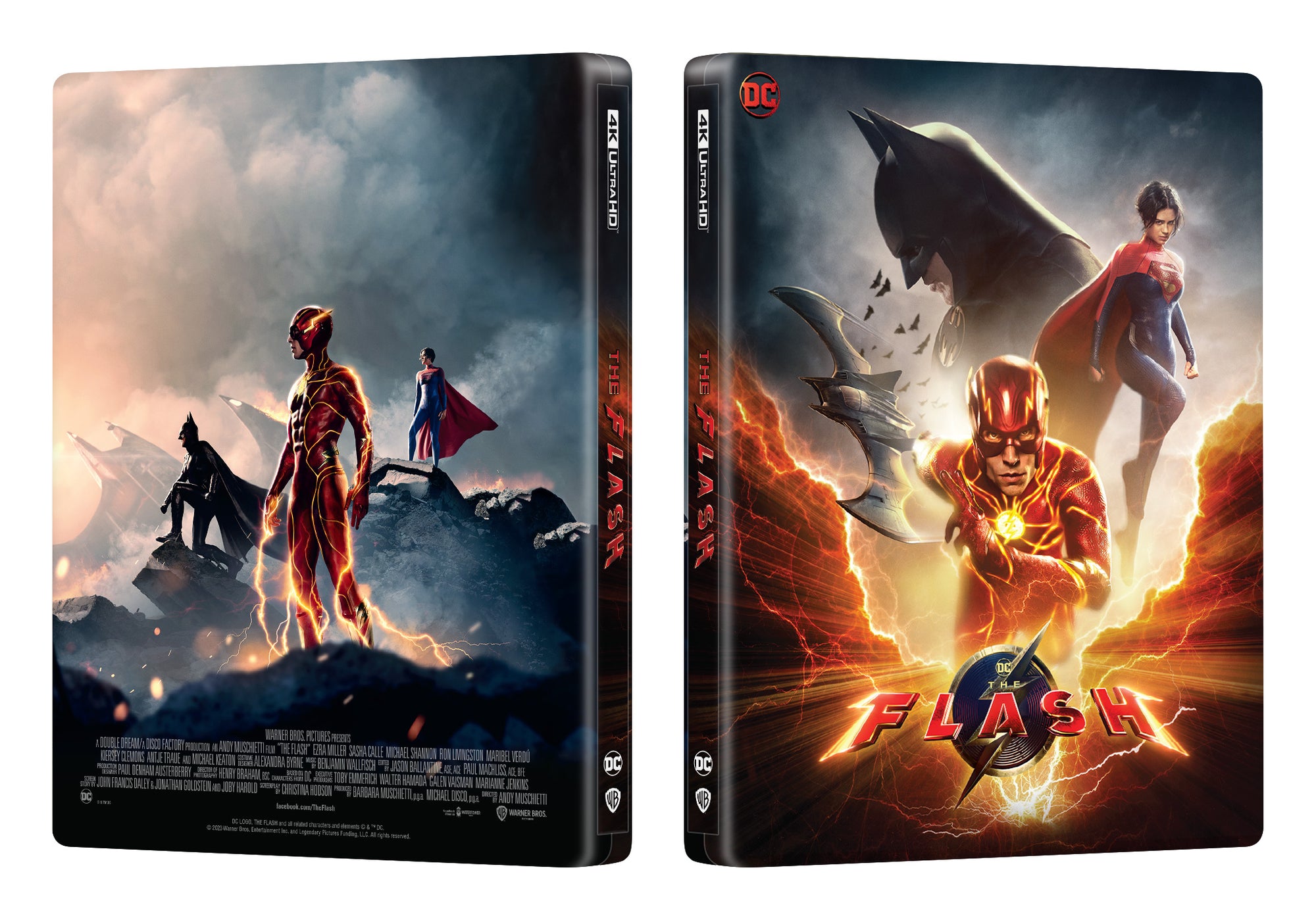 [ME#60] The Flash Steelbook (Lenticular Full Slip)