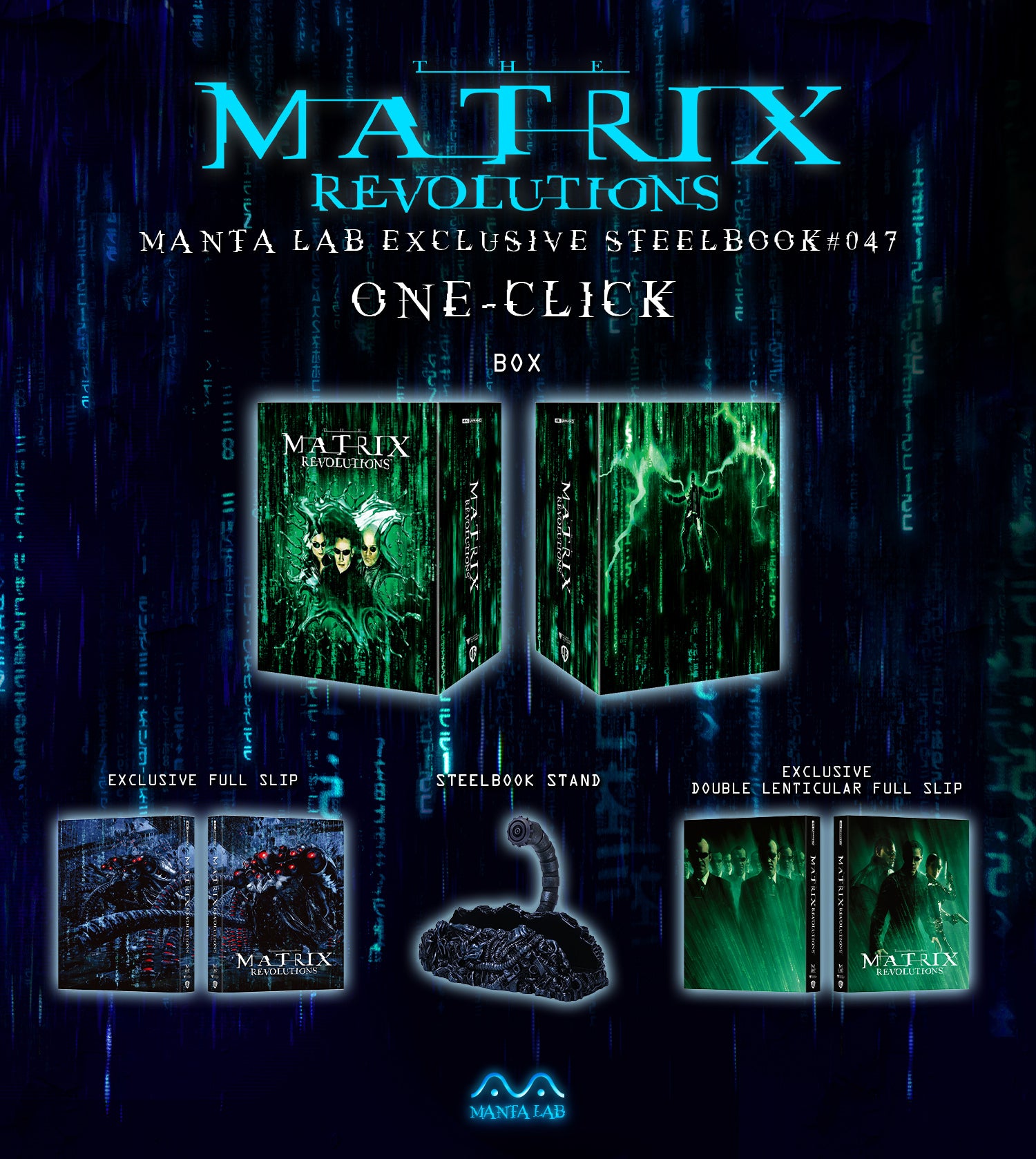 ME#47] The Matrix Revolutions Steelbook (One Click) - Collectong