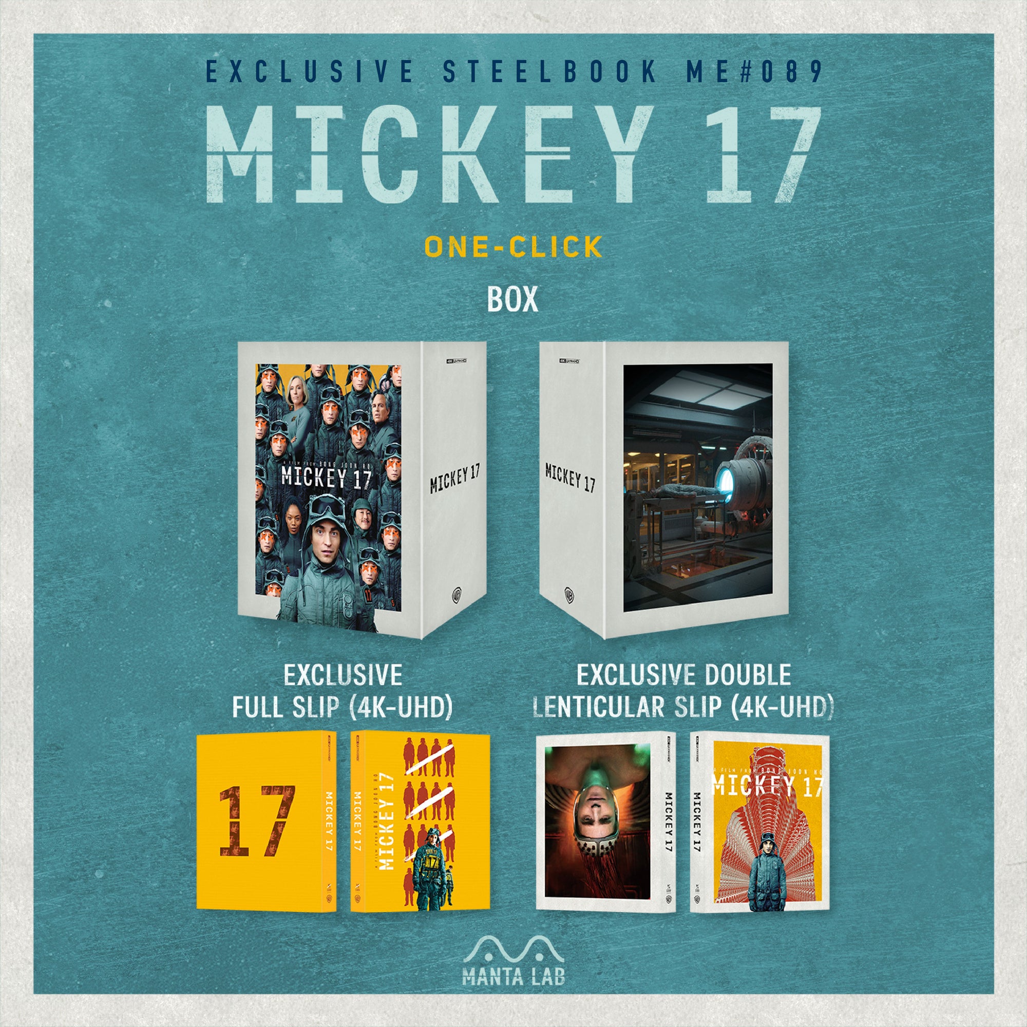 [ME#89] Mickey 17 Steelbook (One Click)