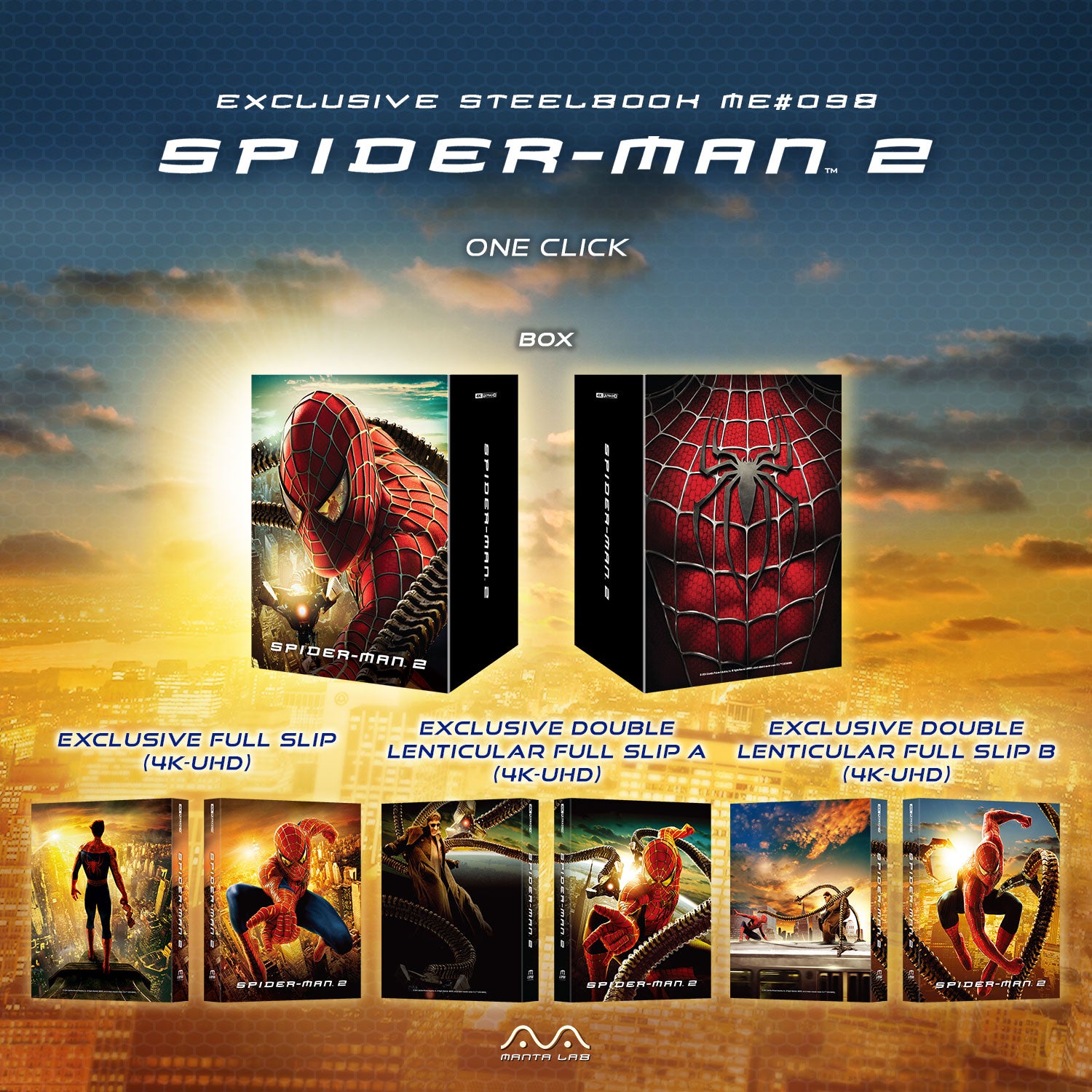 [ME#98] Spider-Man 2 Steelbook (One Click)