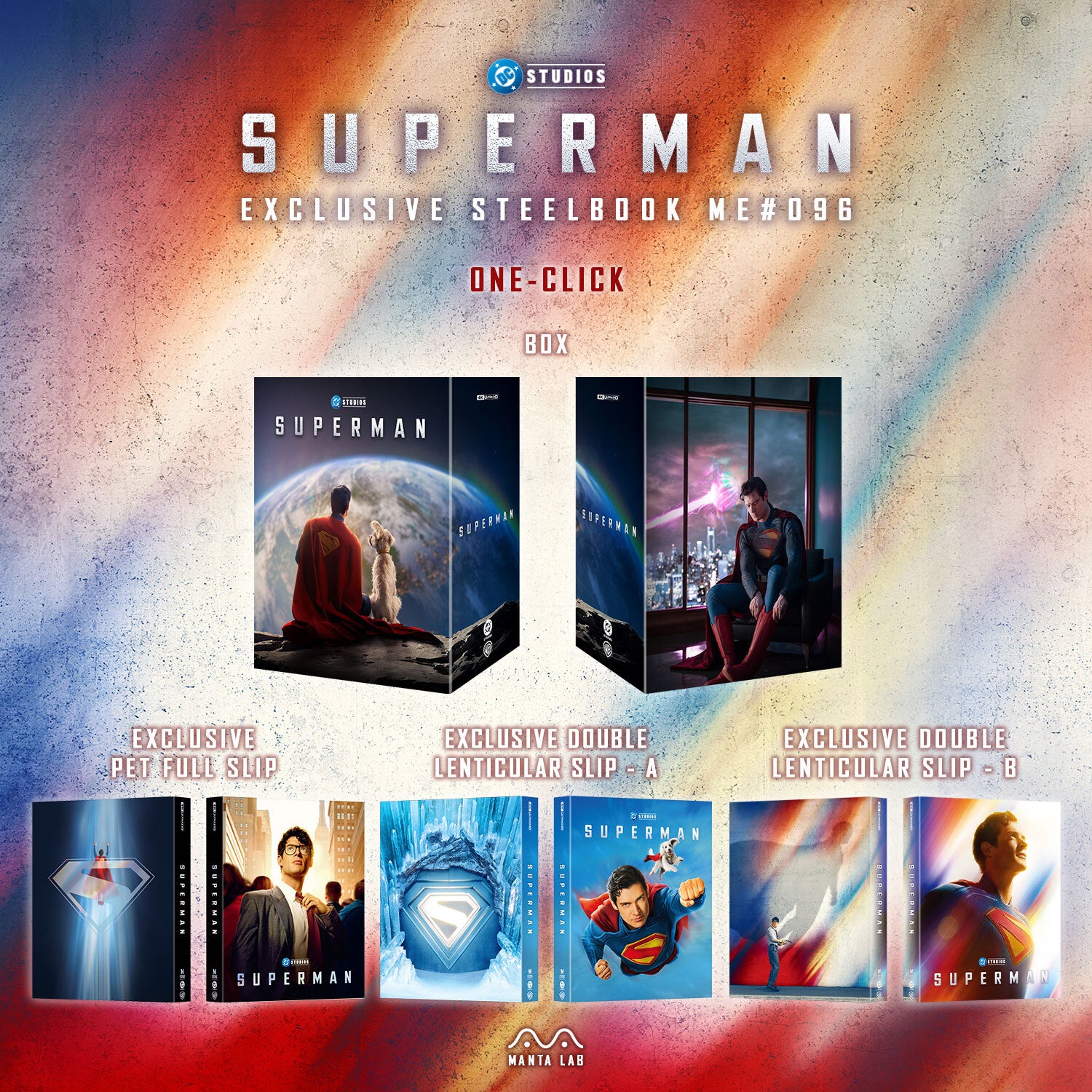 [ME#96] Superman Steelbook (One Click)