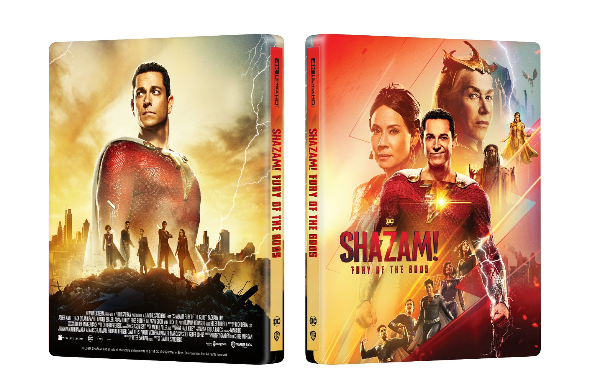 [ME#58] Shazam! Fury of Gods Steelbook (Double Lenticular Full Slip)
