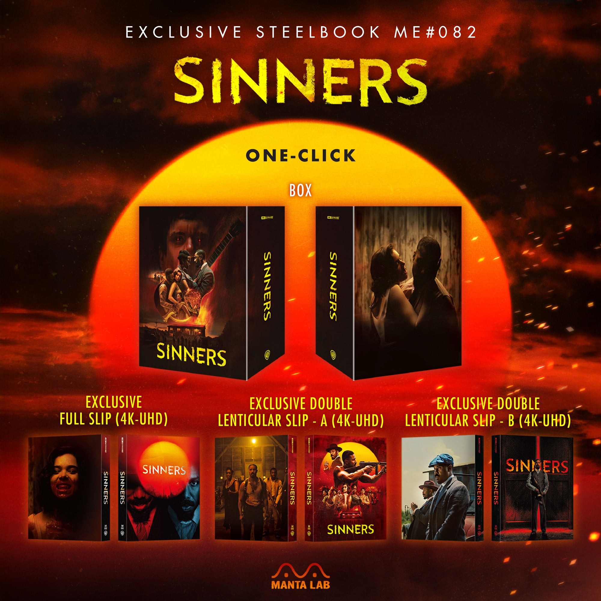 [ME#82] Sinners Steelbook (One Click)