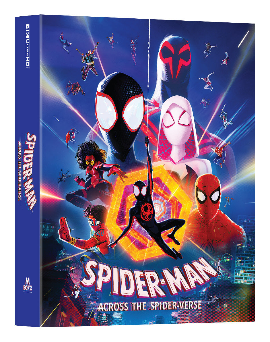 キーボード LividityCaps Spiderverse Mystery ME#72] Spider-Man: Across the Spider-Verse Steelbook (Double