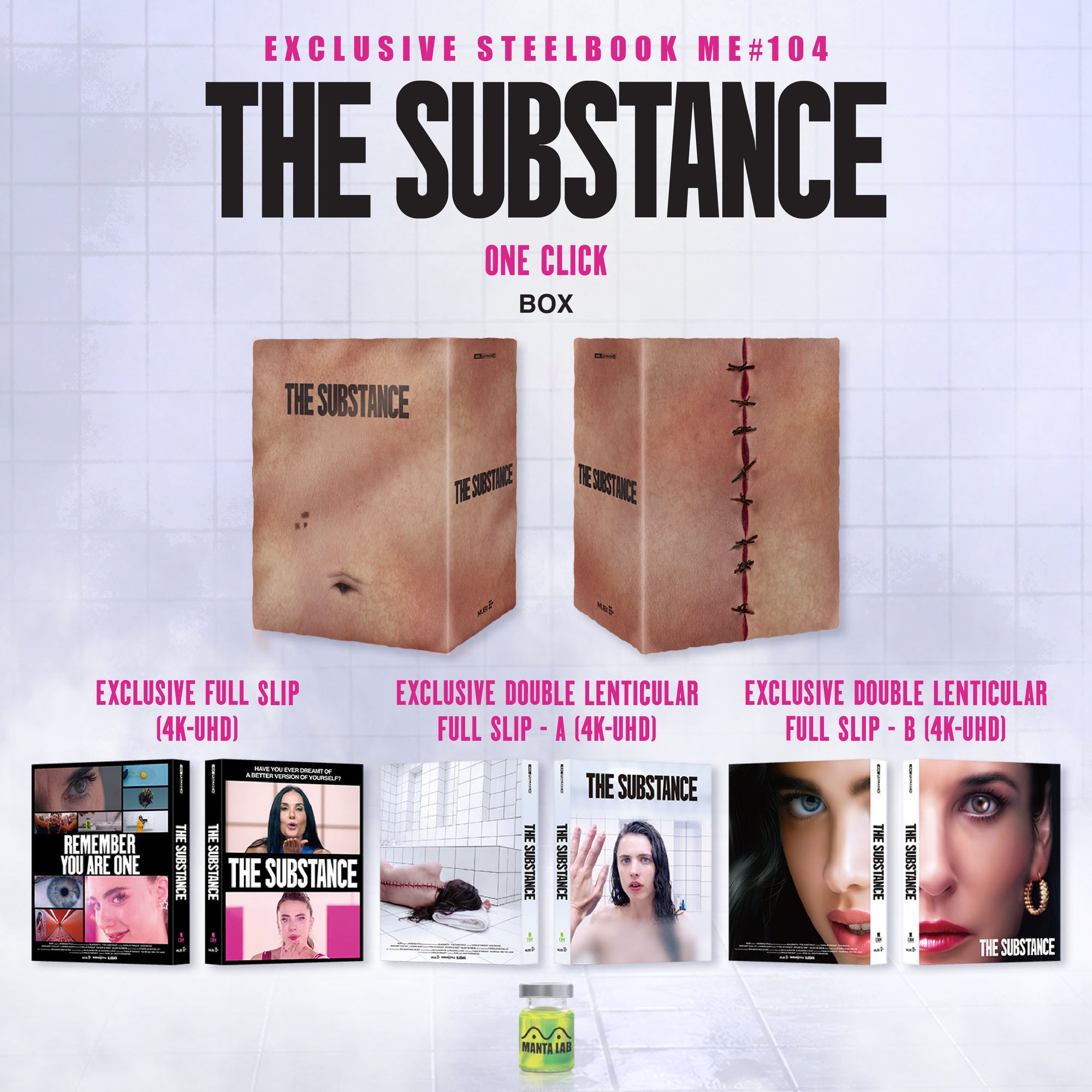 [ME#104] The Substance Steelbook (One Click)