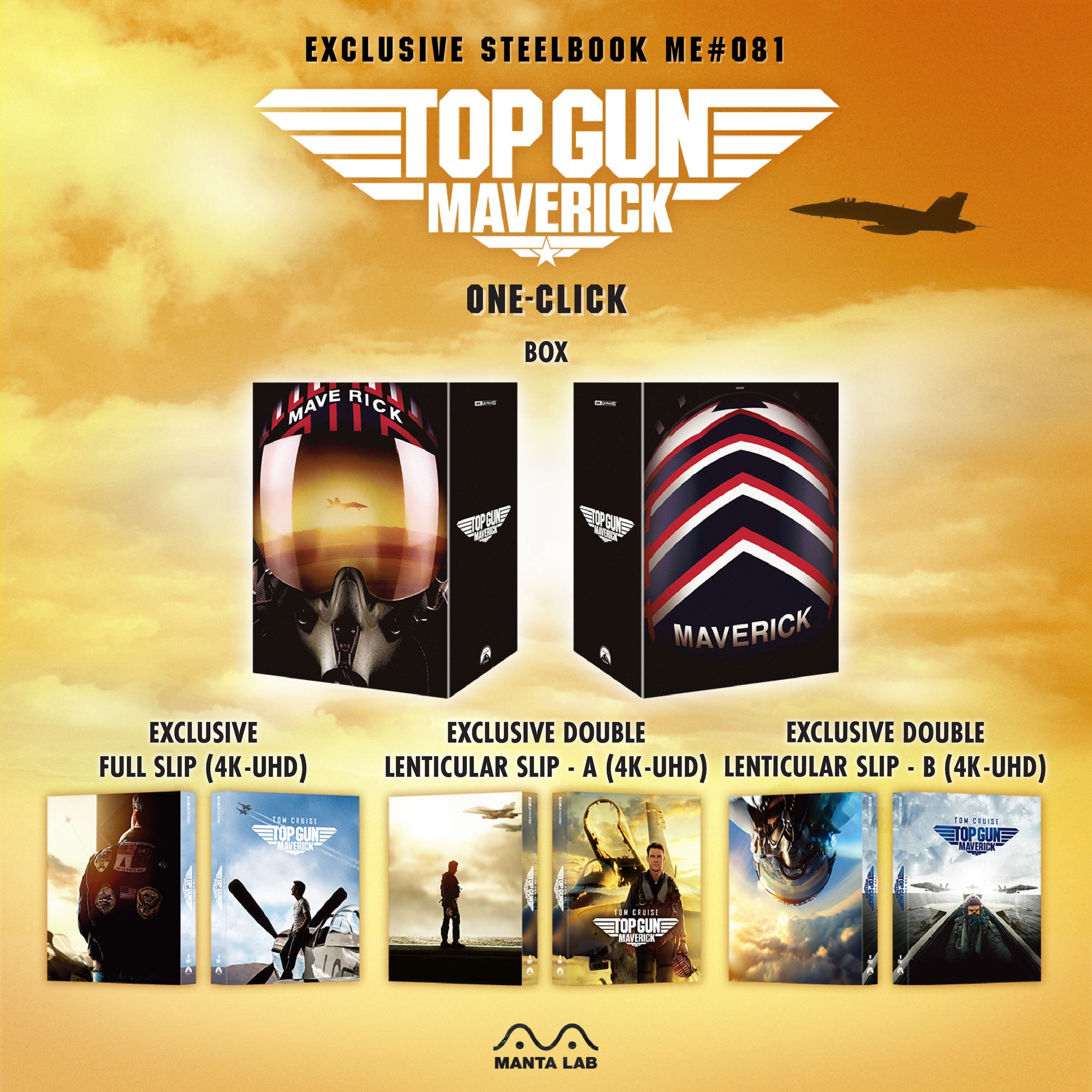 [ME#81] Top Gun: Maverick Steelbook (One Click)