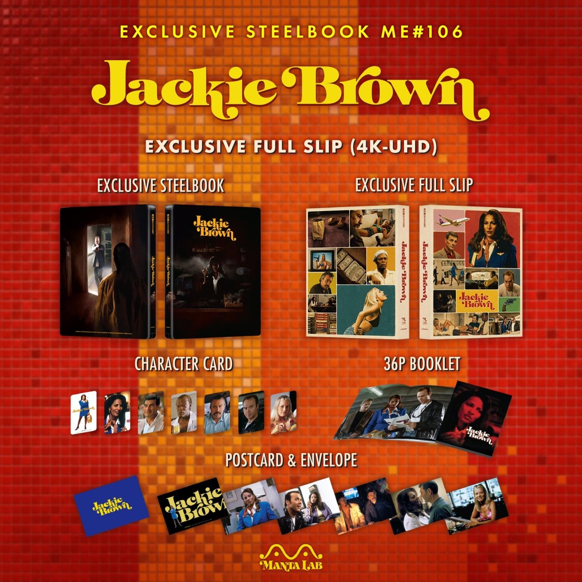 [ME#106] Jackie Brown Steelbook (Full Slip) in - STEELBOOK by LIONSGATE | Collectong