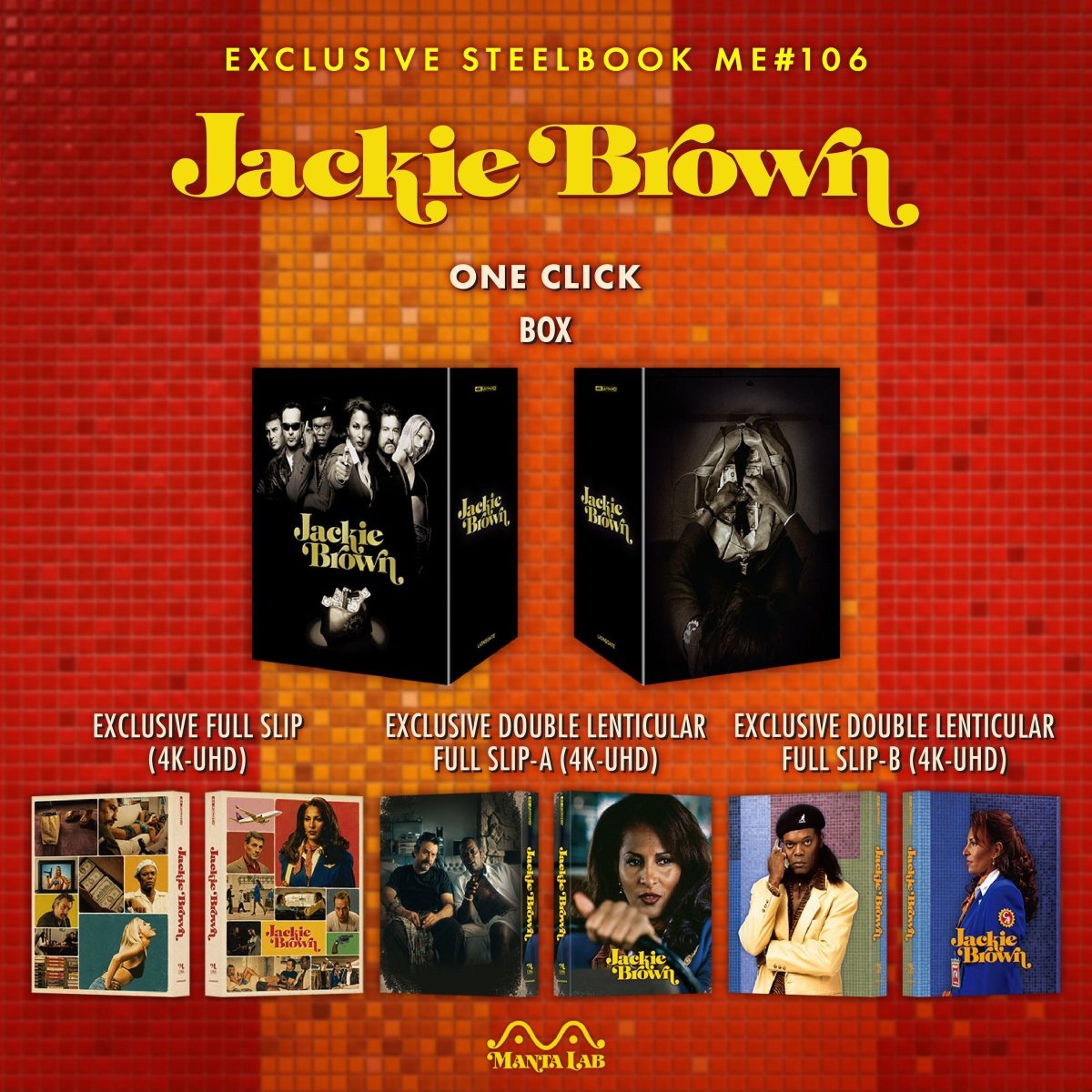 [ME#106] Jackie Brown Steelbook (One Click) in - STEELBOOK by LIONSGATE | Collectong
