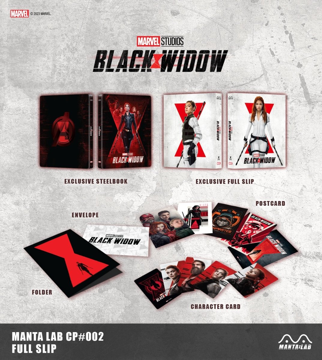 [MCP002] Black Widow Steelbook (Full Slip)(Consumer Product) in - STEELBOOK by MARVEL | Collectong