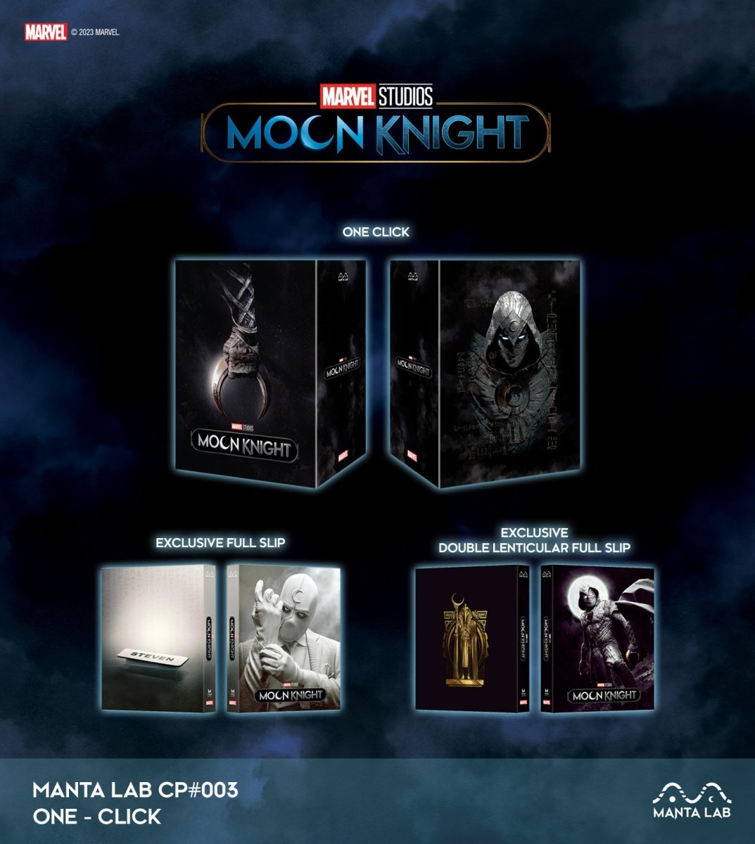 [MCP003] Moon Knight Steelbook (One Click)(Consumer Product) in - STEELBOOK by MARVEL | Collectong
