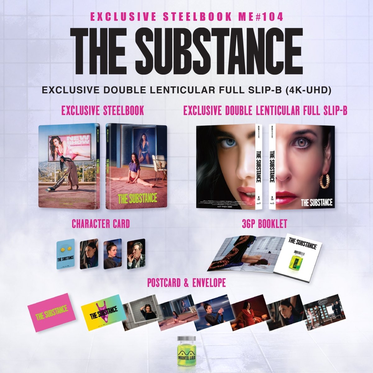 [ME104] The Substance Steelbook (Double Lenticular Full Slip B) in - STEELBOOK by MOBI | Collectong