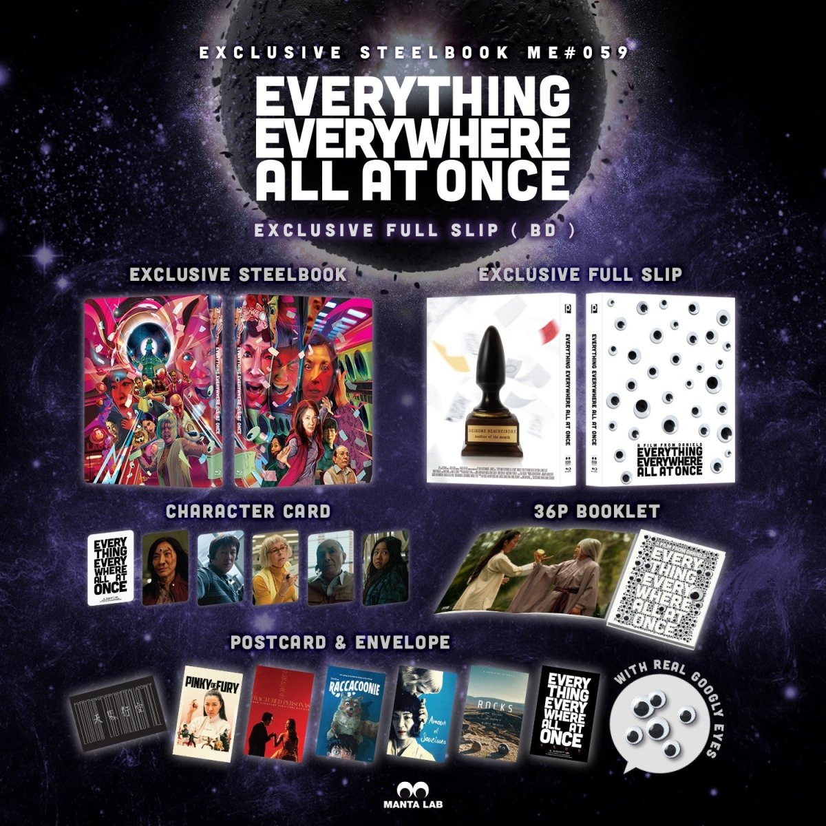 [ME59] Everything Everywhere All At Once (Full Slip) in - STEELBOOK by PANORAMA | Collectong