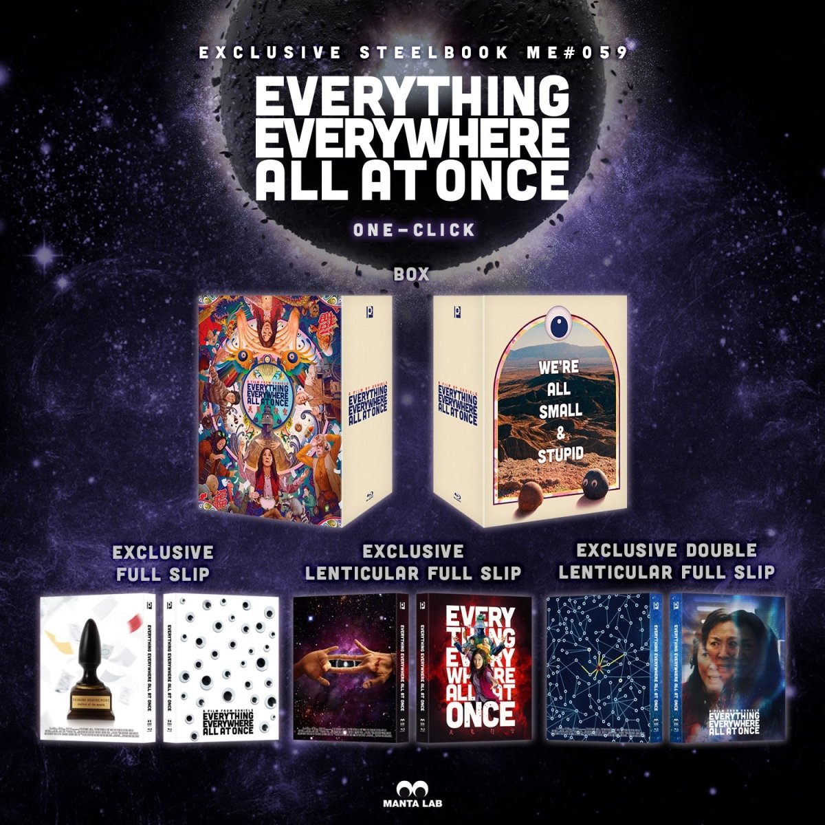 [ME59] Everything Everywhere All At Once Steelbook (One Click) in - STEELBOOK by PANORAMA | Collectong