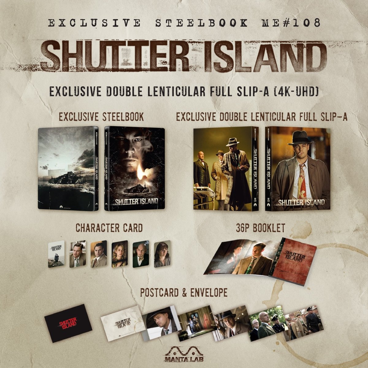 [ME#108] The Shutter Steelbook (Double Lenticular Full Slip-A) in - STEELBOOK by PARAMOUNT | Collectong