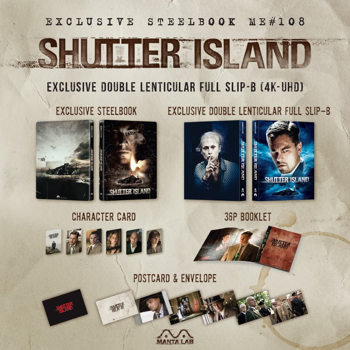 [ME#108] The Shutter Steelbook (Double Lenticular Full Slip-B) in - STEELBOOK by PARAMOUNT | Collectong