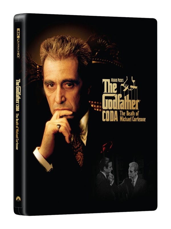25枚限定 Cut Beetlez & Godfather Don 5inch ME#88] The Godfather Part III Steelbook (Double Lenticular Full