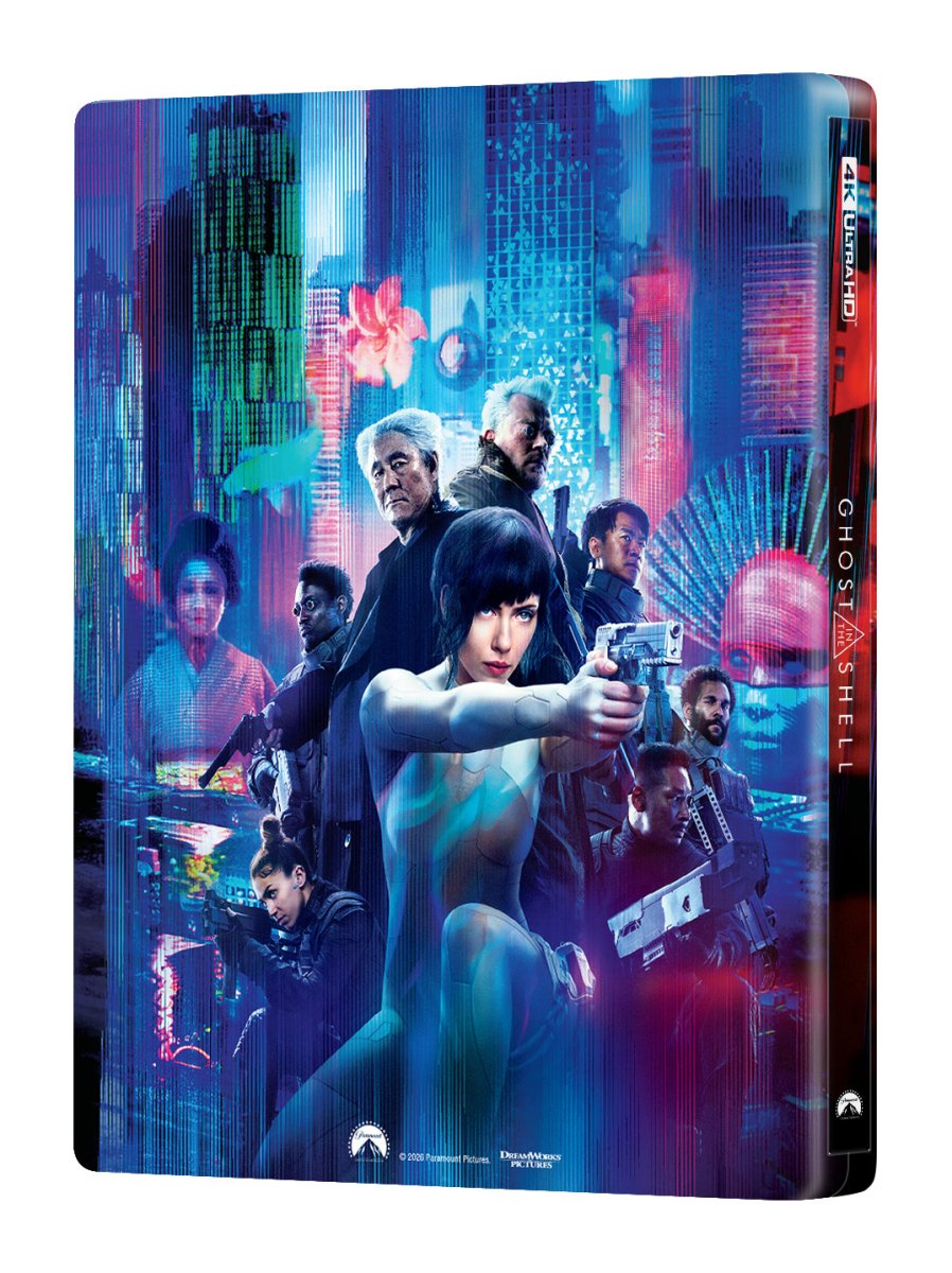 [ME95] Ghost In The Shell Steelbook (Double Lenticular Full Slip-B) in - STEELBOOK by PARAMOUNT | Collectong