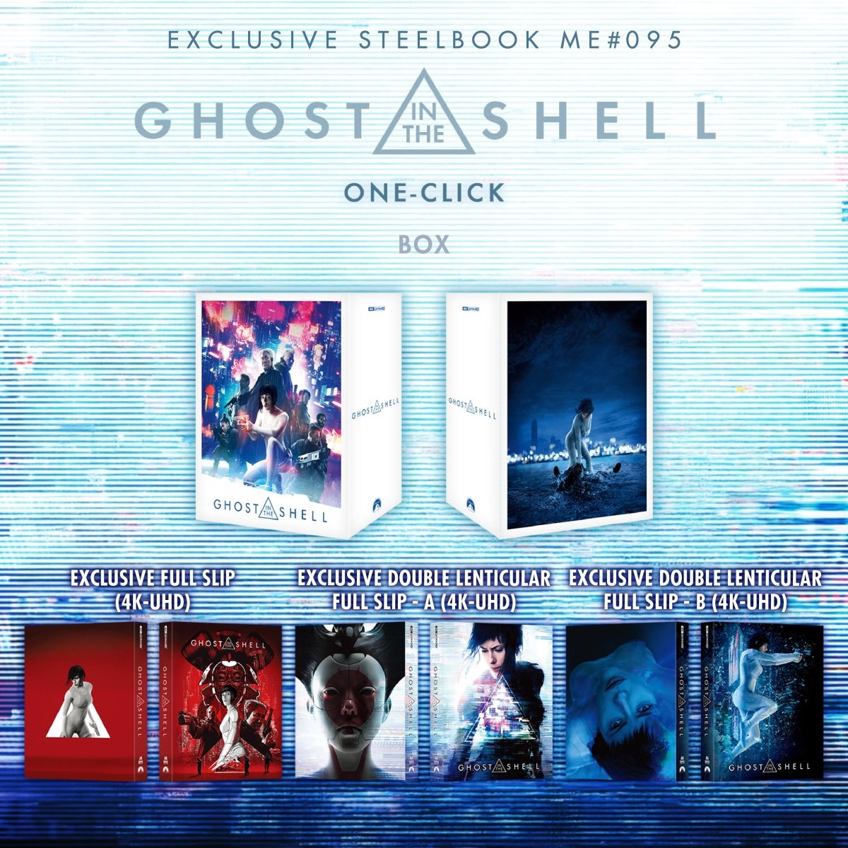 [ME95] Ghost In The Shell Steelbook (One Click) in - STEELBOOK by PARAMOUNT | Collectong