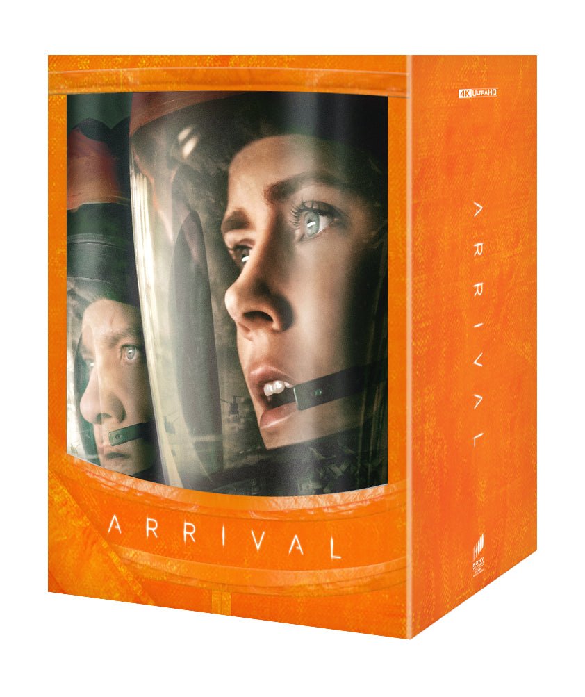 Arrival (2016) 4K UHD Blu-ray Manta Lab Exclusive ME#105 SteelBook artwork