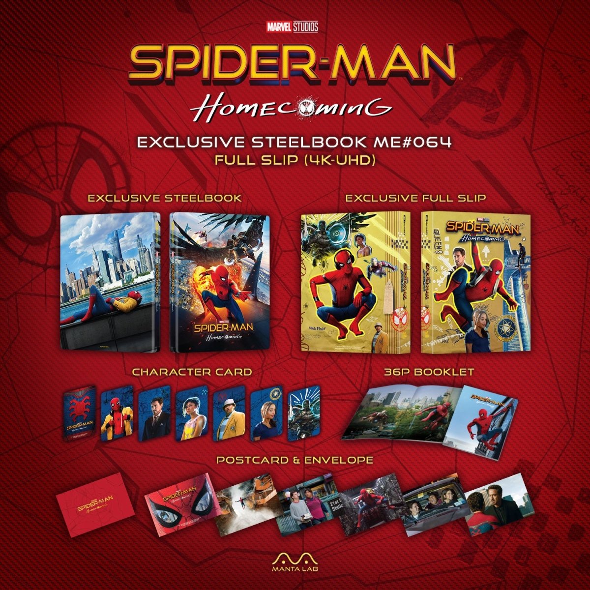 [ME64] Spider-man: Homecoming Steelbook (Full Slip) in - STEELBOOK by SONY | Collectong