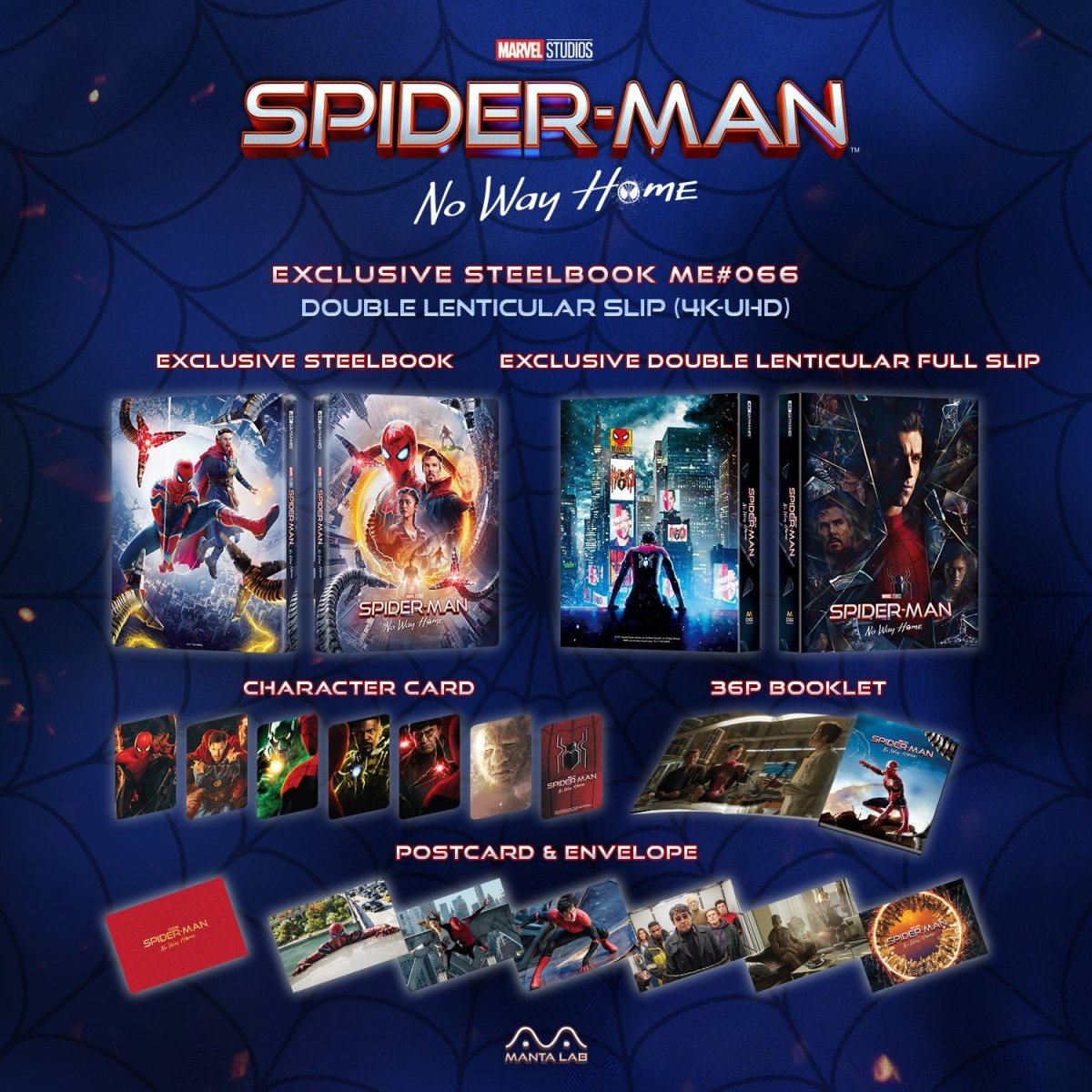 [ME66] Spiderman: No Way Home Steelbook (Double Lenticular Full Slip) in - STEELBOOK by SONY | Collectong