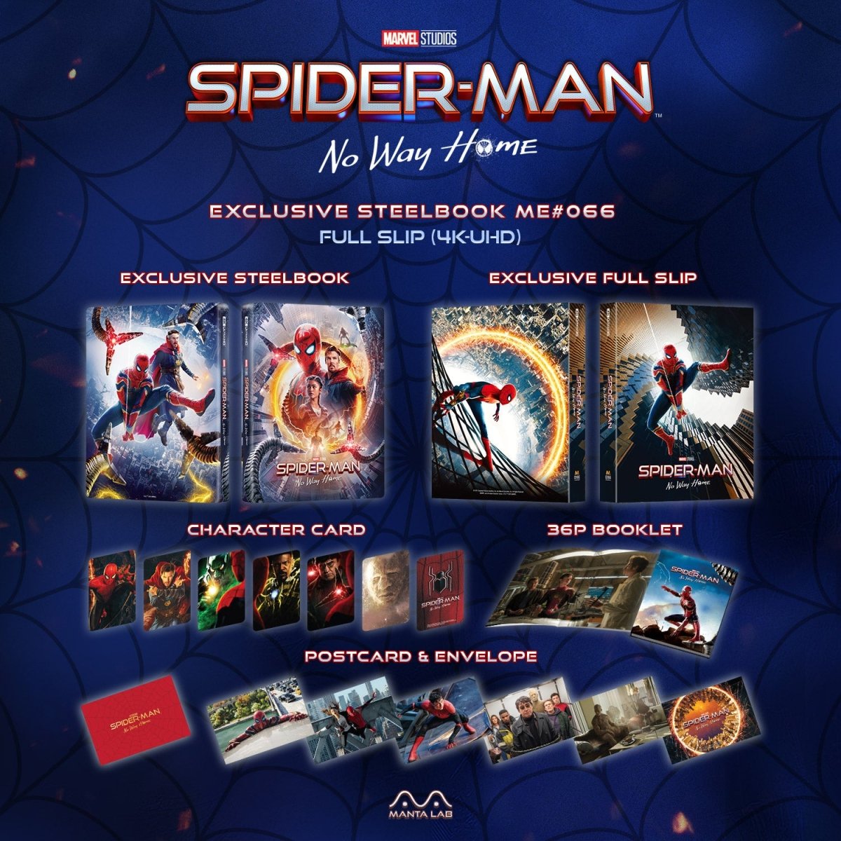 [ME66] Spiderman: No Way Home Steelbook (Full Slip) in - STEELBOOK by SONY | Collectong