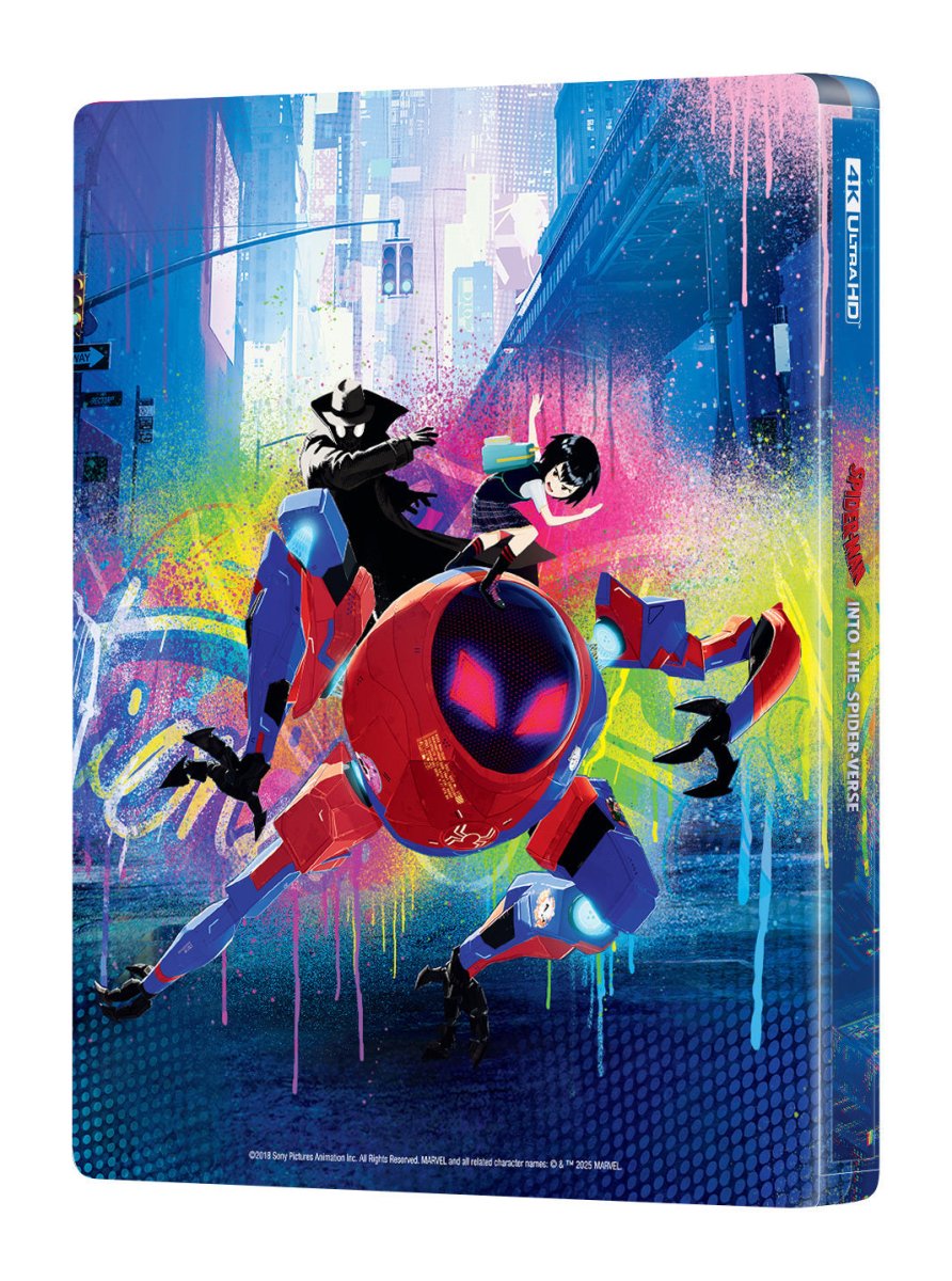 [ME71] Spider-Man: Into the Spider-Verse Steelbook (Full Slip) in - STEELBOOK by SONY | Collectong