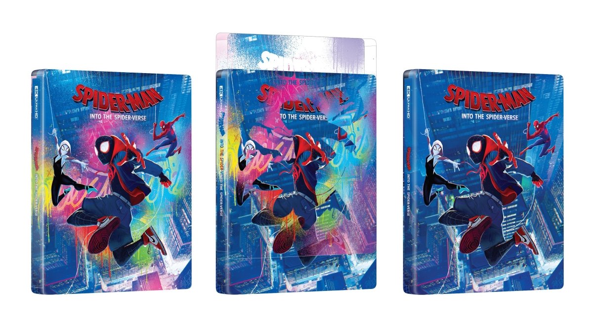 [ME71] Spider-Man: Into the Spider-Verse Steelbook (Full Slip) in - STEELBOOK by SONY | Collectong