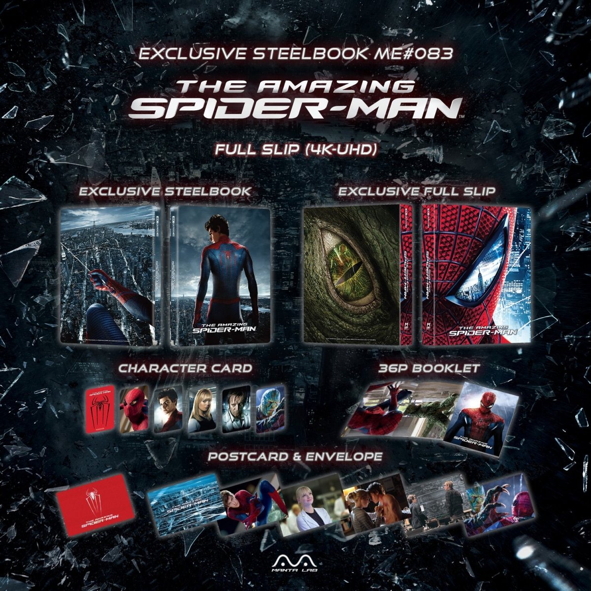 [ME83] The Amazing Spider-Man Steelbook (Full Slip) in - STEELBOOK by SONY | Collectong