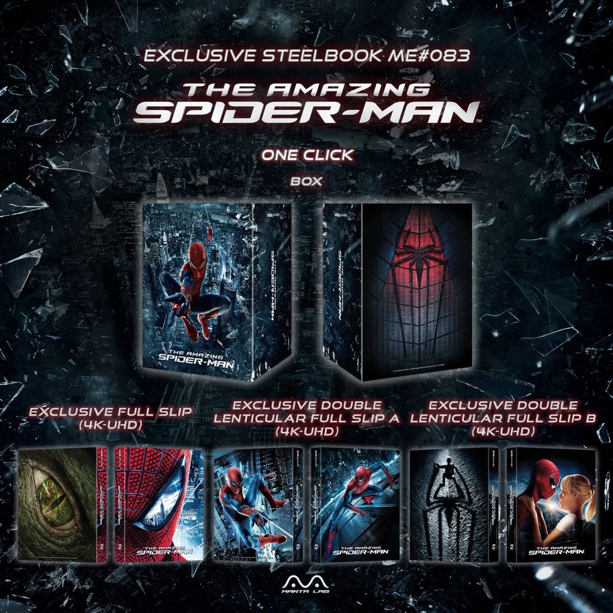 [ME83] The Amazing Spider-Man Steelbook (One Click) in - STEELBOOK by SONY | Collectong