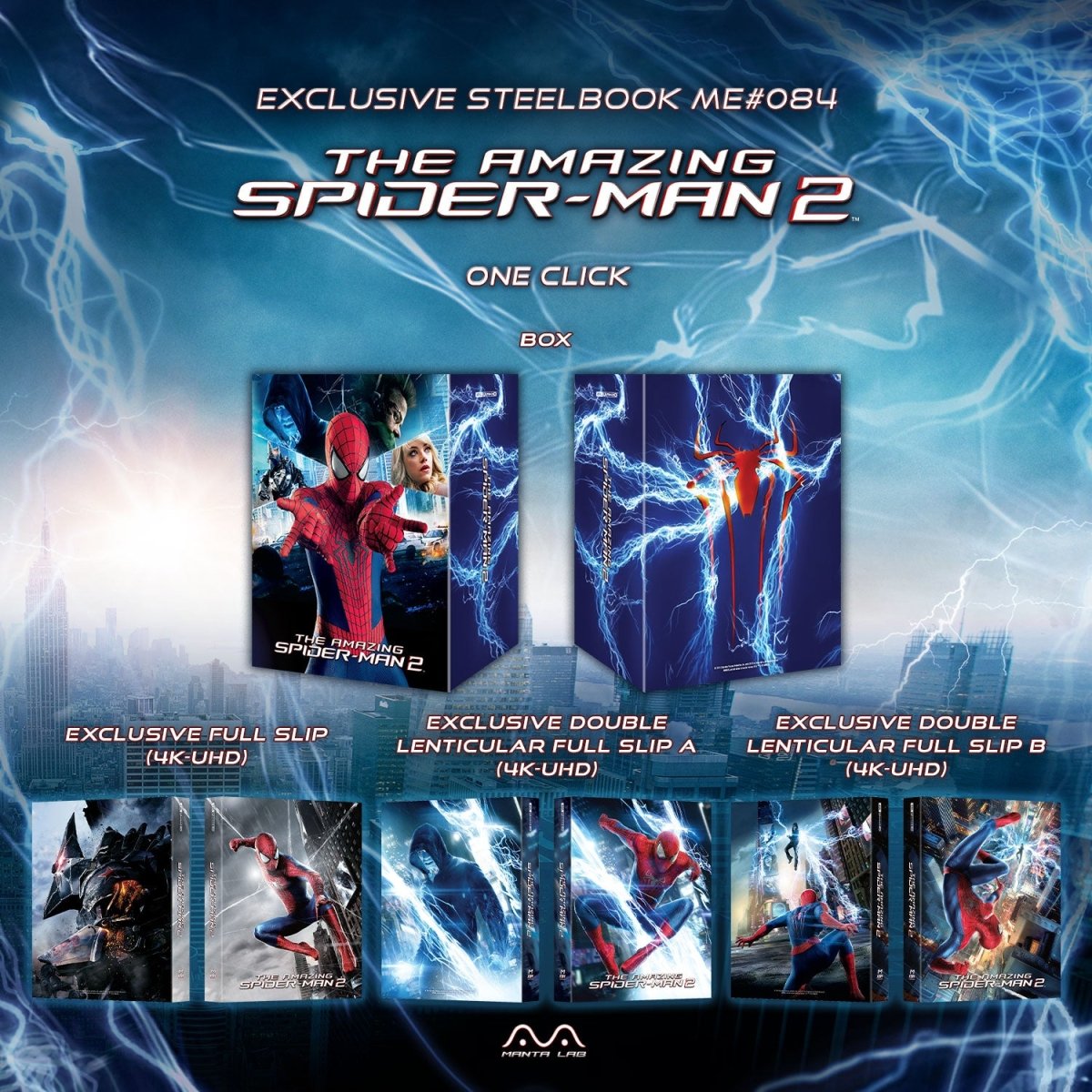 [ME84] The Amazing Spider-Man 2 Steelbook (One Click) in - STEELBOOK by SONY | Collectong