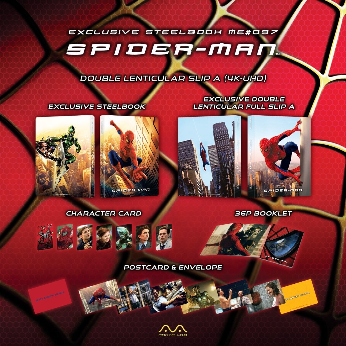 [ME97] Spider-Man Steelbook (Double Lenticular Full Slip-A) in - STEELBOOK by SONY | Collectong