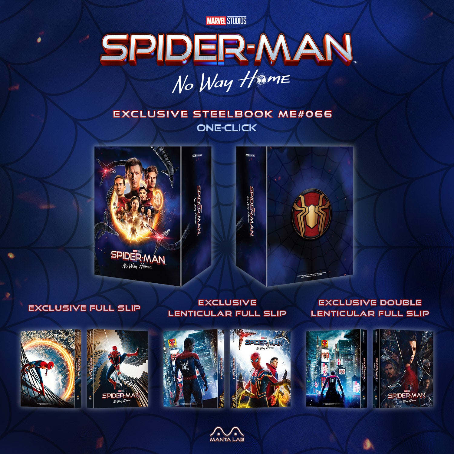 Spider-Man: No Way Home (4K Ultra HD + Blu-Ray) + Magnete