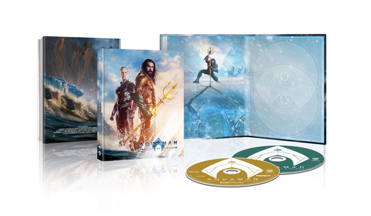 Aquaman and the Lost Kingdom Lenticular Digibook (4KUHD) in - STEELBOOK by WARNER | Collectong