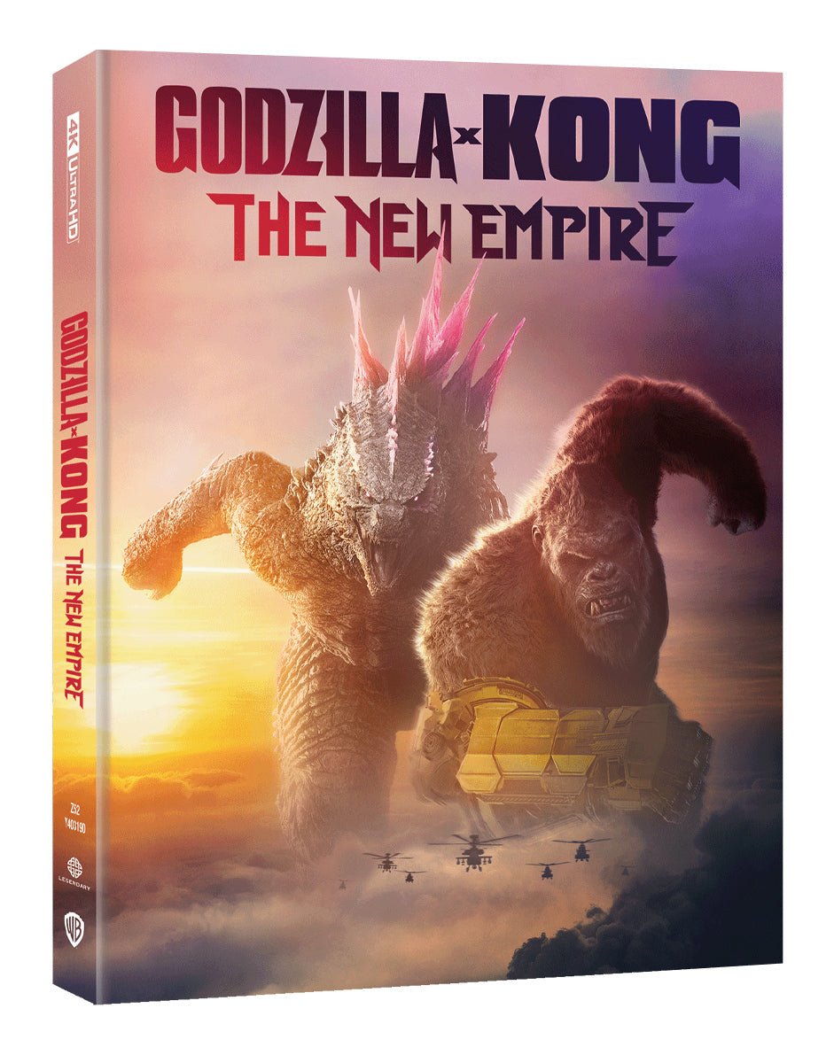 Godzilla x Kong: The New Empire Lenticular Digibook (4KUHD) in - STEELBOOK by WARNER | Collectong
