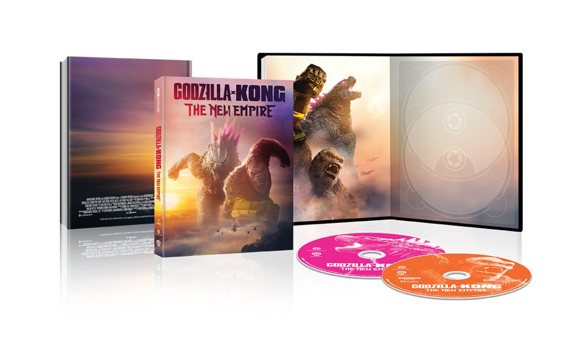 Godzilla x Kong: The New Empire Lenticular Digibook (4KUHD) in - STEELBOOK by WARNER | Collectong