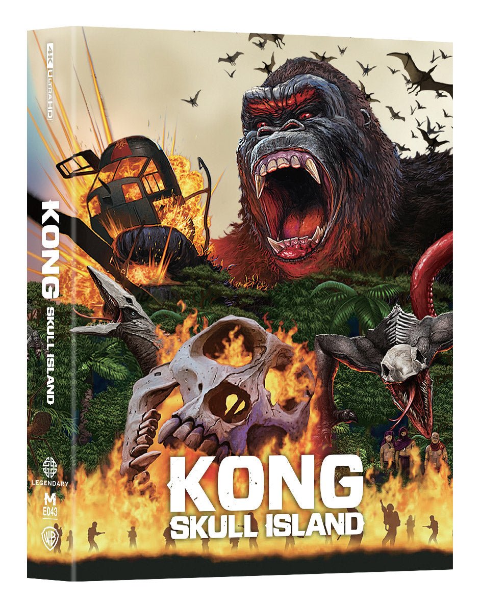 [ME43] Kong: Skull Island Steelbook (Full Slip) in - STEELBOOK by WARNER | Collectong