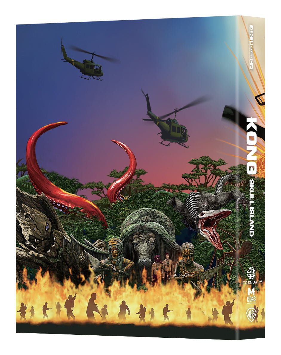 [ME43] Kong: Skull Island Steelbook (Full Slip) in - STEELBOOK by WARNER | Collectong