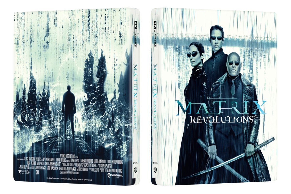 [ME47] The Matrix Revolutions Steelbook (Double Lenticular Full Slip) in - STEELBOOK by WARNER | Collectong