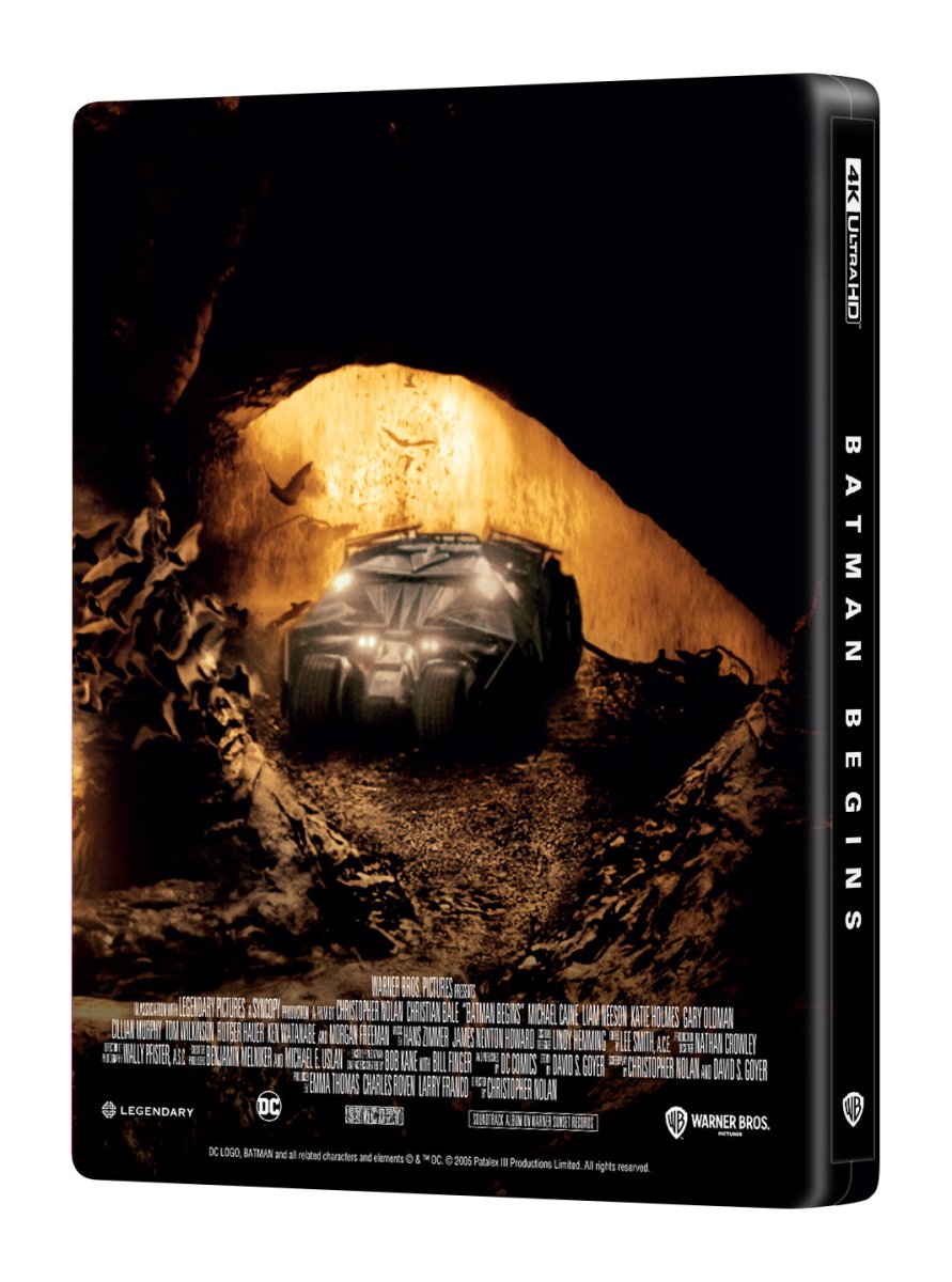 [ME53] Batman Begins Steelbook (Double Lenticular Full Slip-B) in - STEELBOOK by WARNER | Collectong