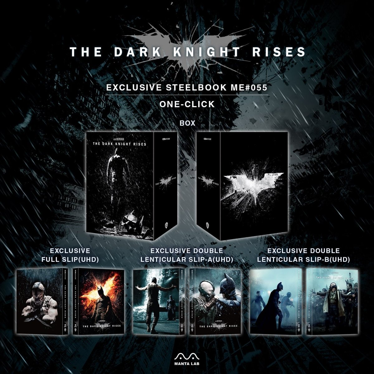 [ME55] The Dark Knight Rises Steelbook (One Click) in - STEELBOOK by WARNER | Collectong